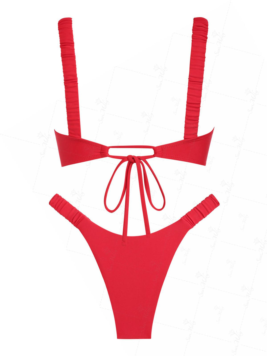 Yara | Conjunto de bikini atrevido de pierna alta