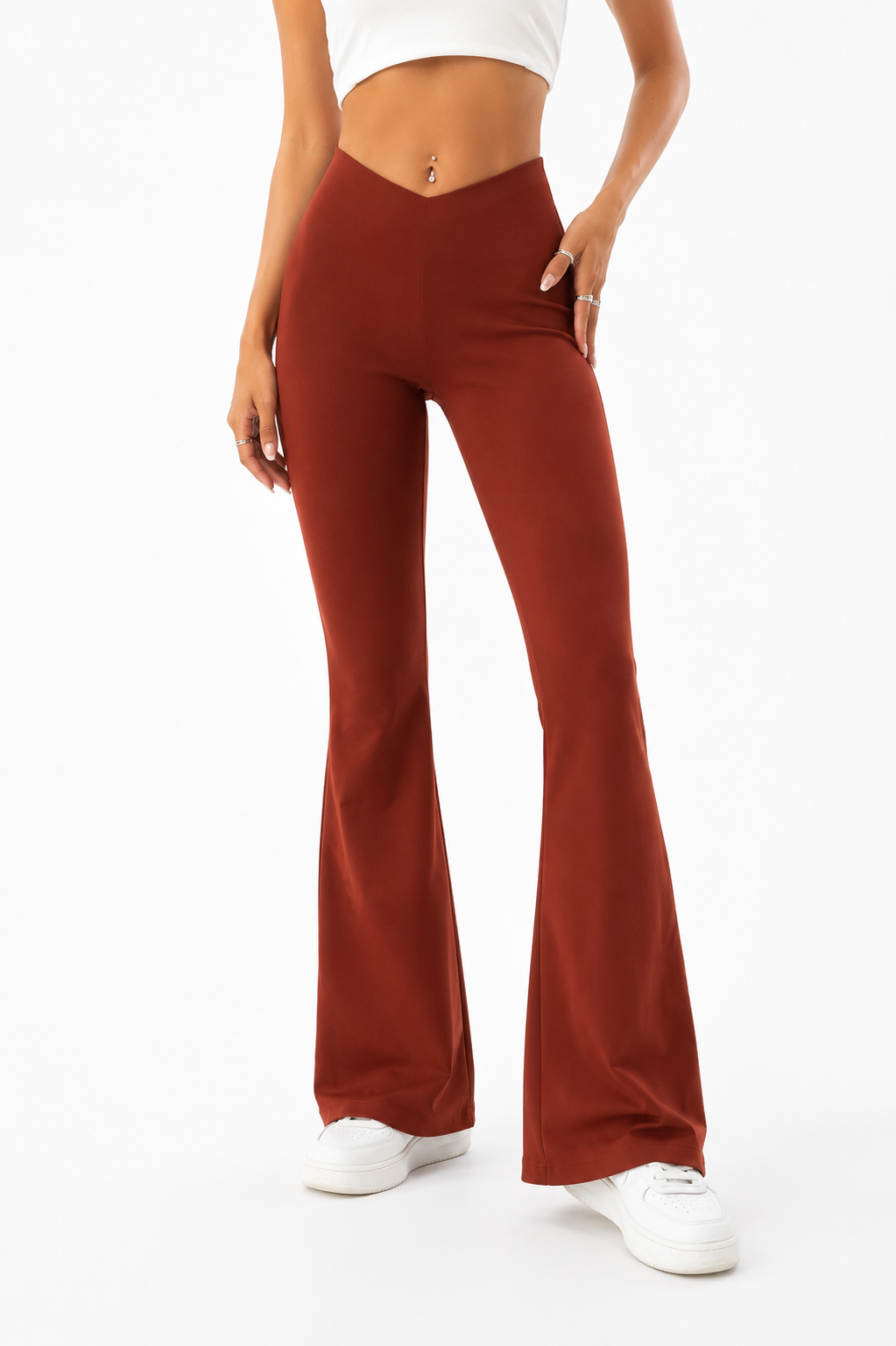 Serena - Pantalones anchos con pierna amplia