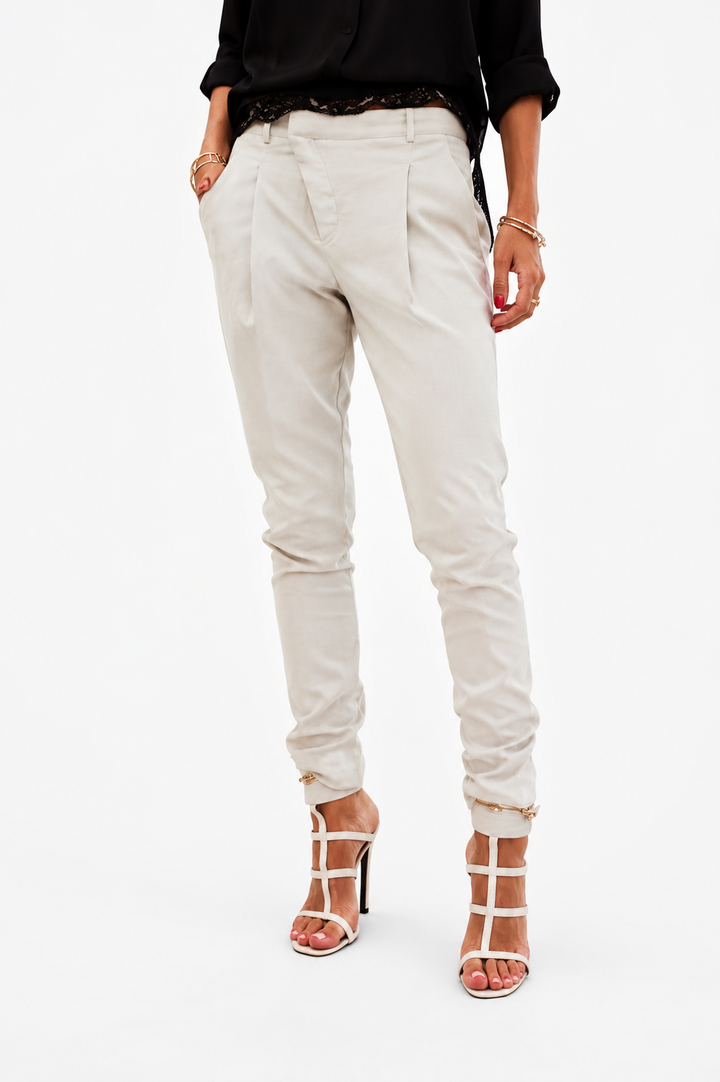 Mira - Pantalones Elegantes de Cintura Alta