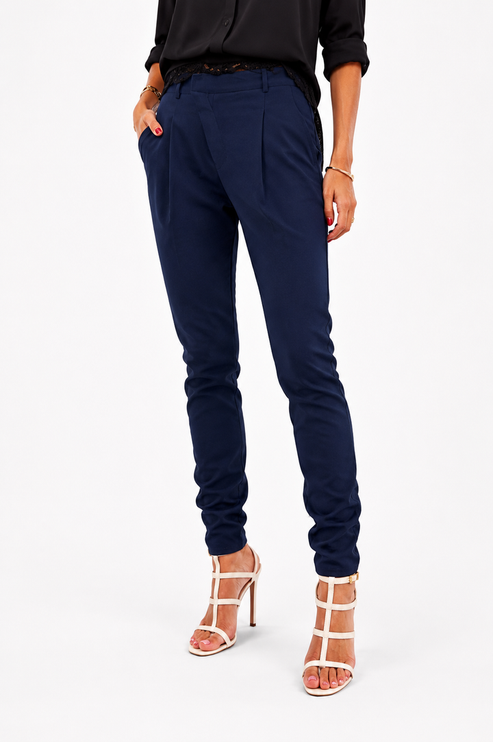 Mira - Pantalones Elegantes de Cintura Alta