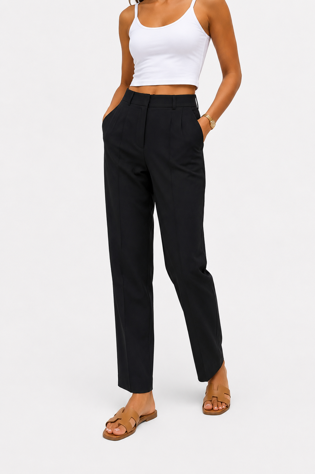 Amálie - Pantalones Elegantes para Uso Diario
