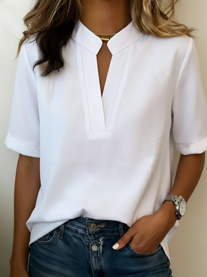 Clara | Camisa de Manga Corta Relaxed