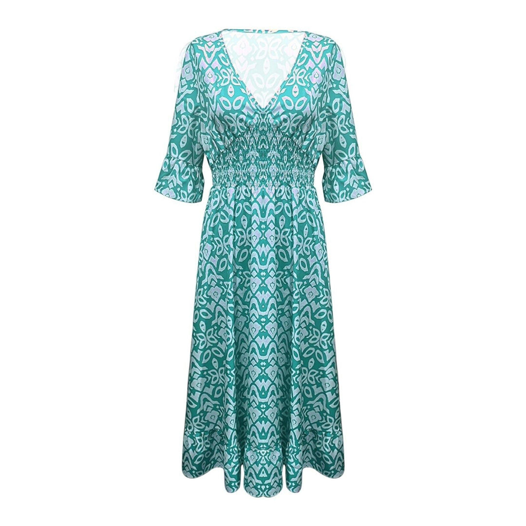 Vestido Floral Elástico